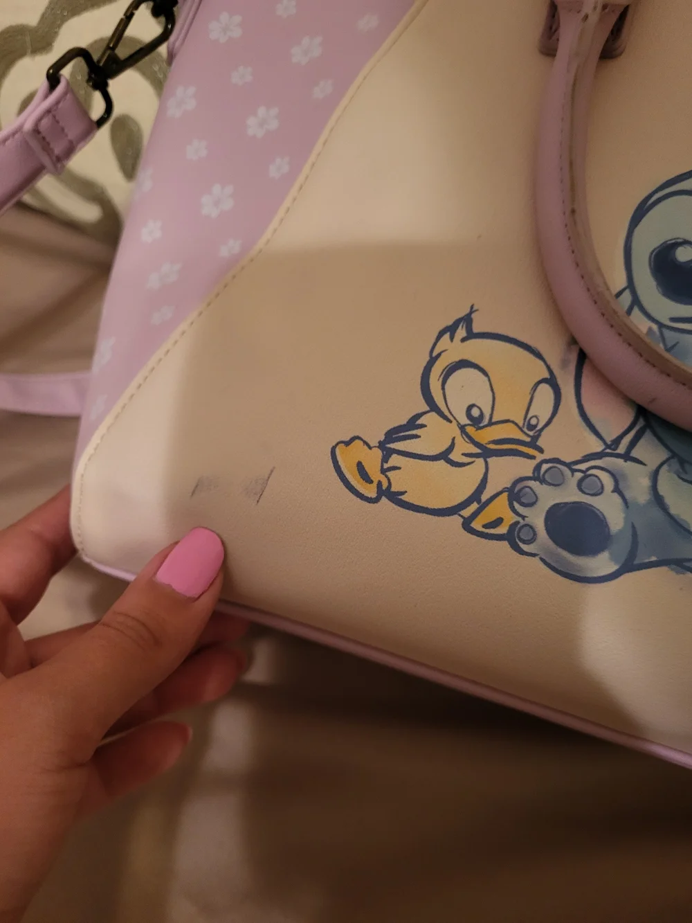 Loungefly satchel featuring